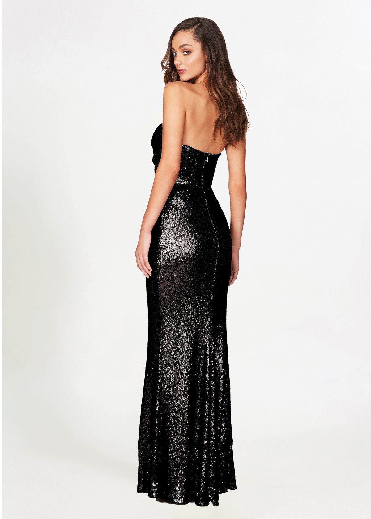 Valentina Dress in Black photo 2