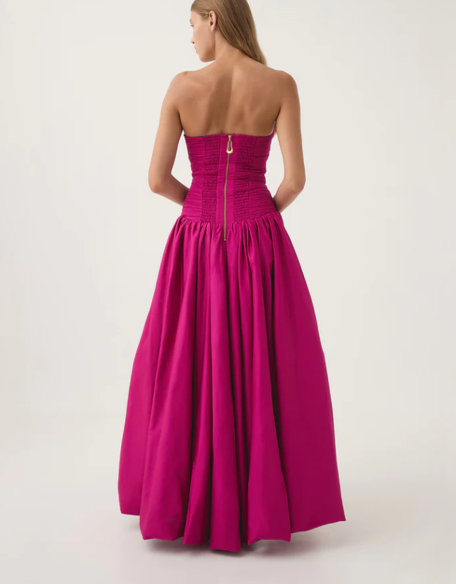 Aje Violette Bubble Hem Maxi Dress Size 6 photo 4
