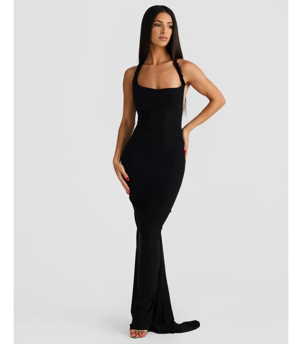 Melani The Label Maia Dress Black Size S / AU 8 photo 2