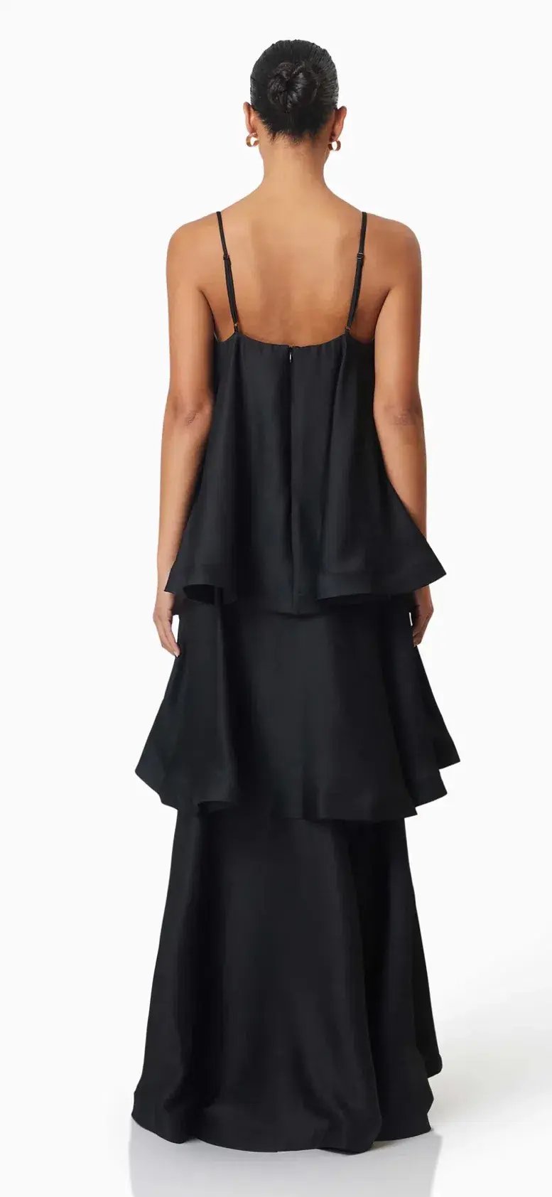 Elliatt Tilly tiered maxi size M 8-12) Black photo 2