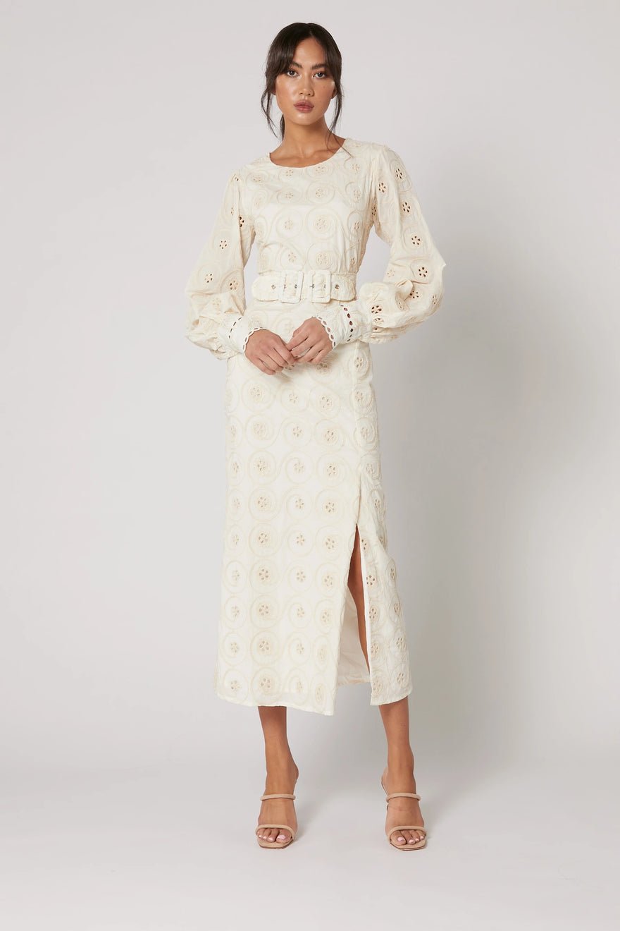 Winona Maison Belt Dress - Embroidered photo 4