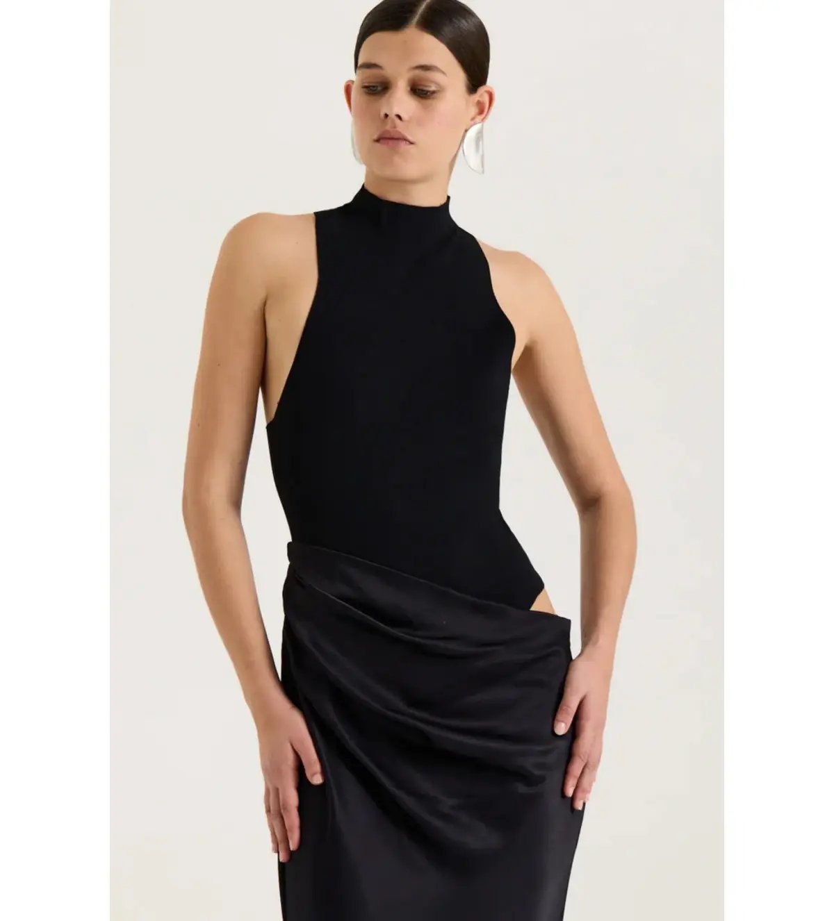 Henne Soraia Maxi Dress Black Size L AU 12 photo 5