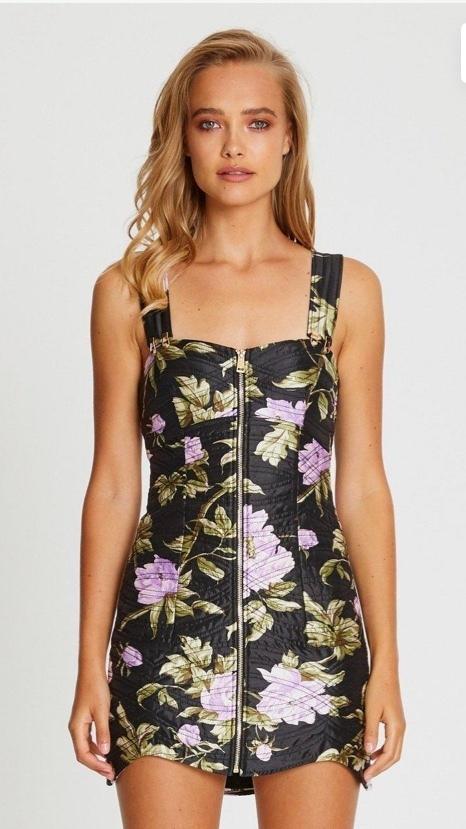 Alice McCall Wild Flowers Dress in black size 6 photo 5