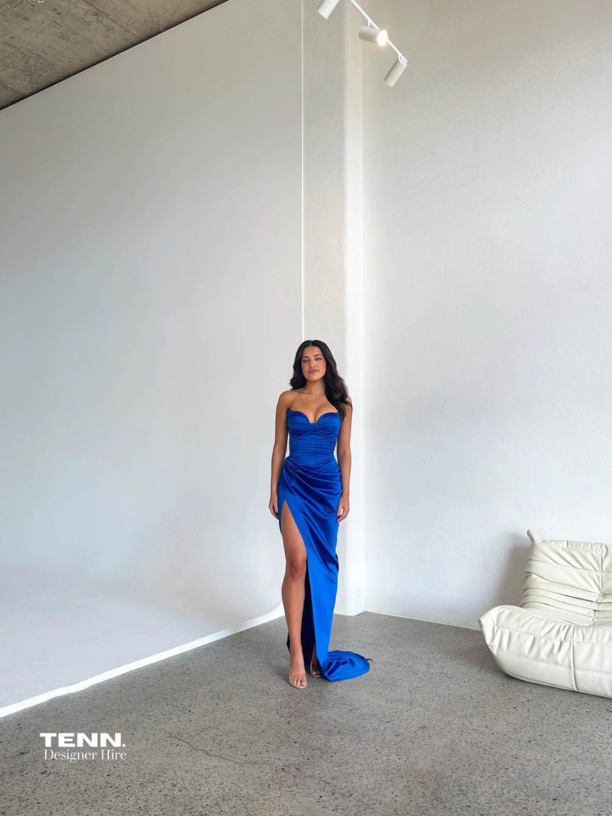 Lia Stublla Alexandra Gown - Cobalt Blue photo 2