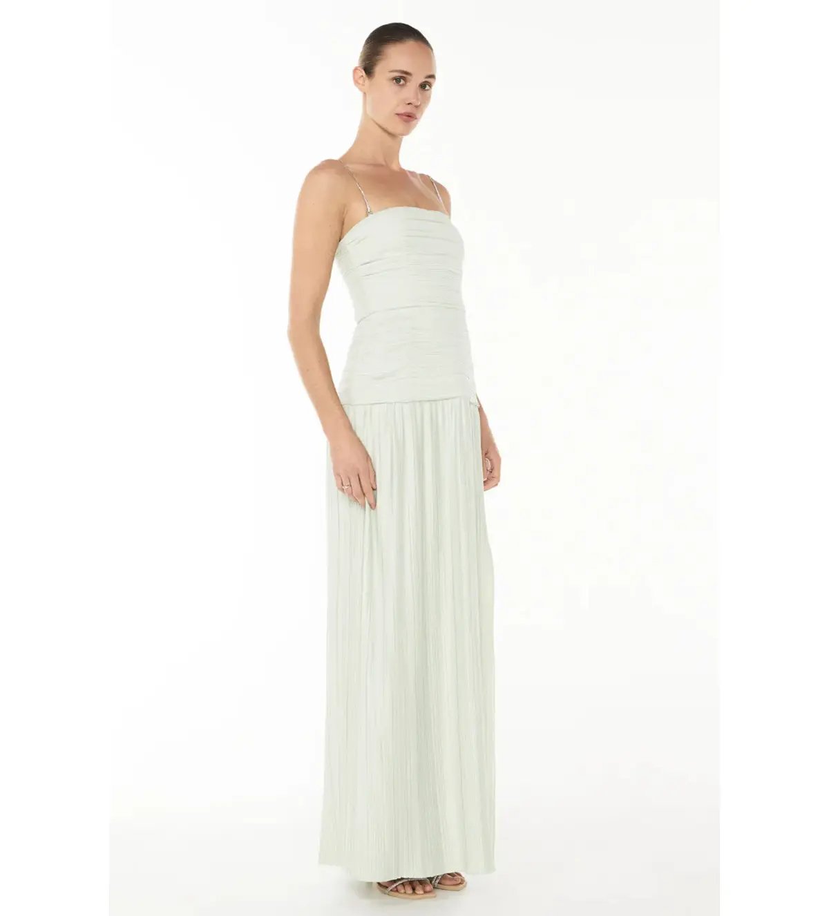Manning Cartell Royal Debut Dress Sage Size 8 photo 2