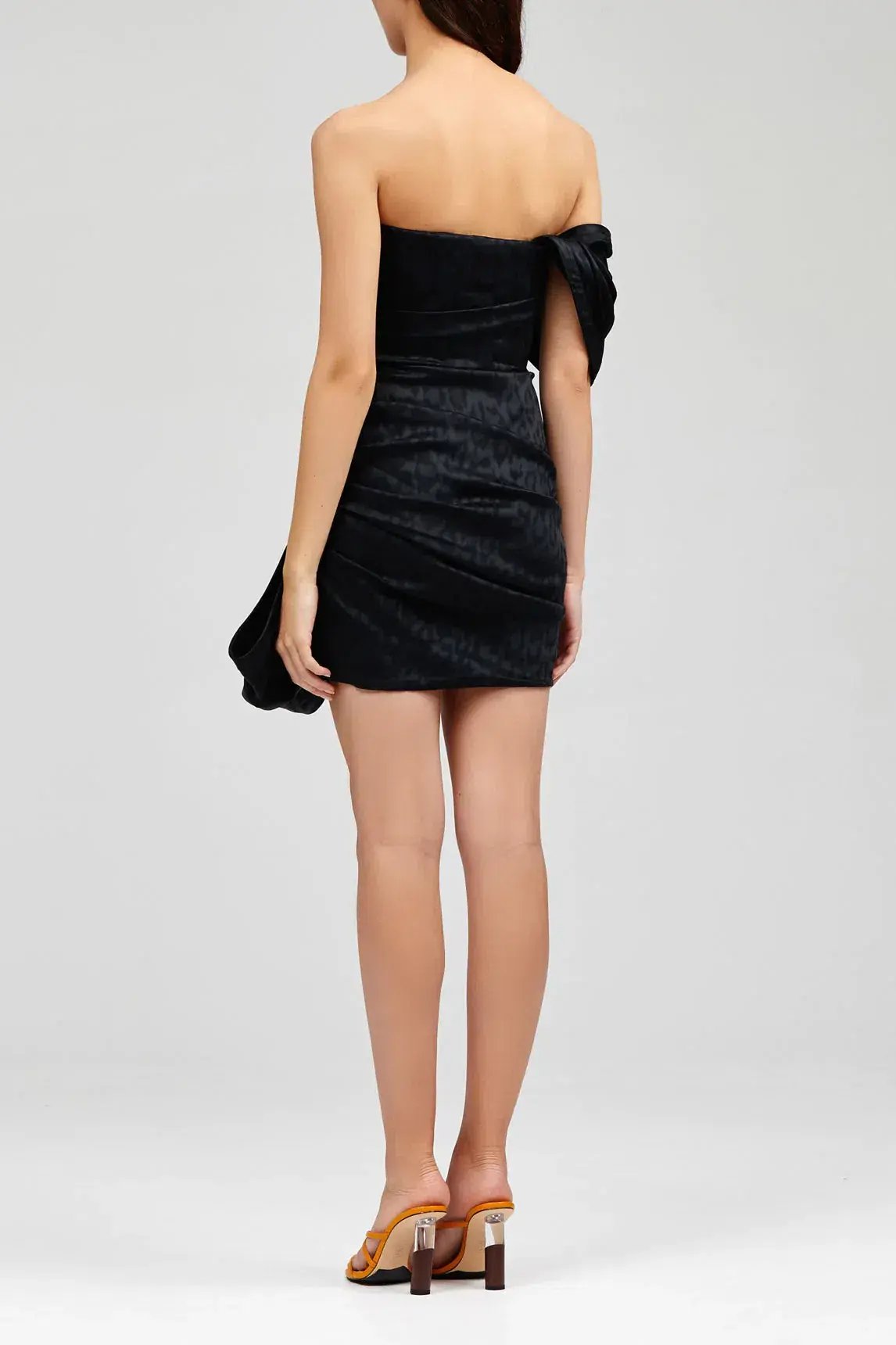 Acler Tomsey Dress Black Size 12 photo 3