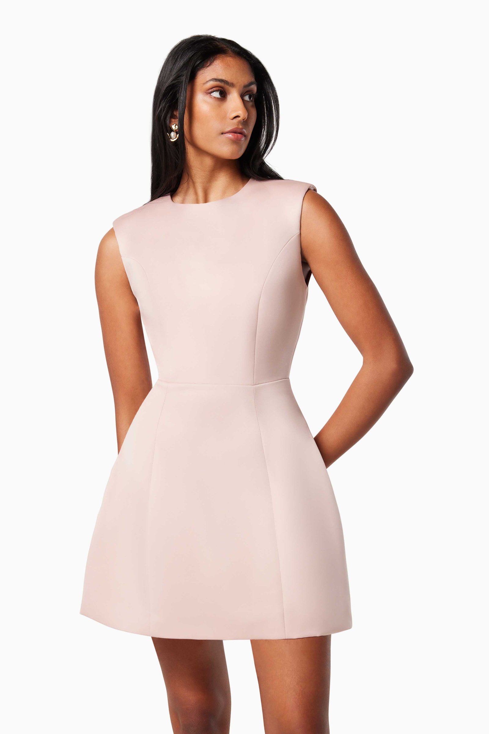 ELLIATT POP DRESS - BLUSH photo 6