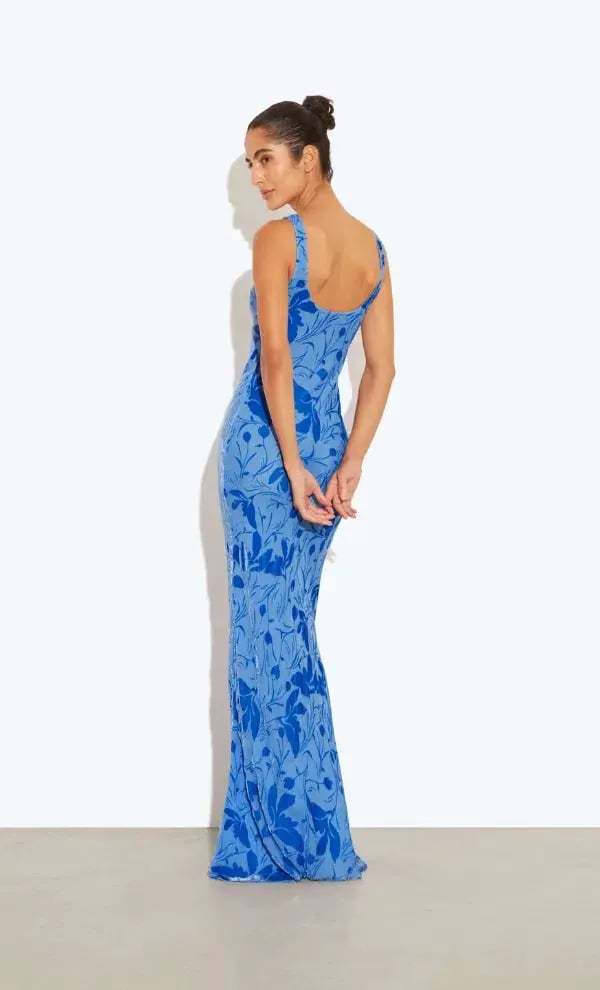 Rat and Boa Inez Maxi Blue Size AU 8 photo 3
