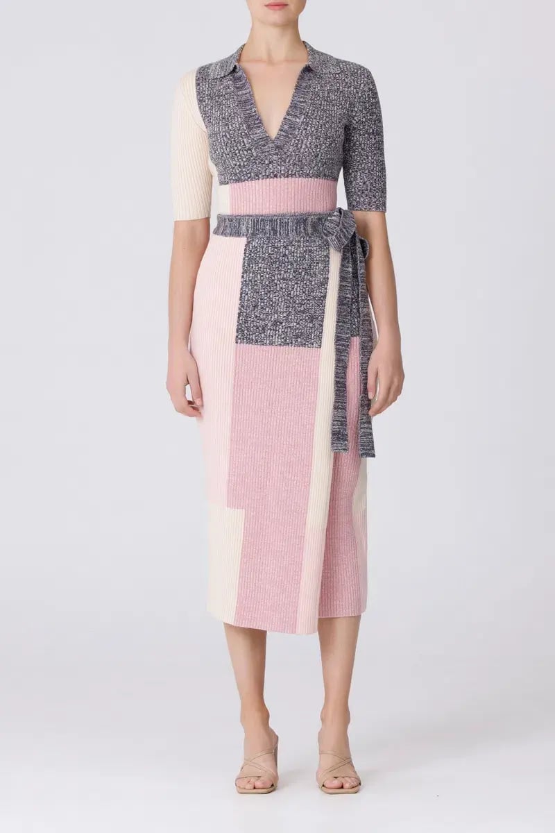 Keepsake Klara Knit Skirt and Top Set Patchwork Size 10 photo 2