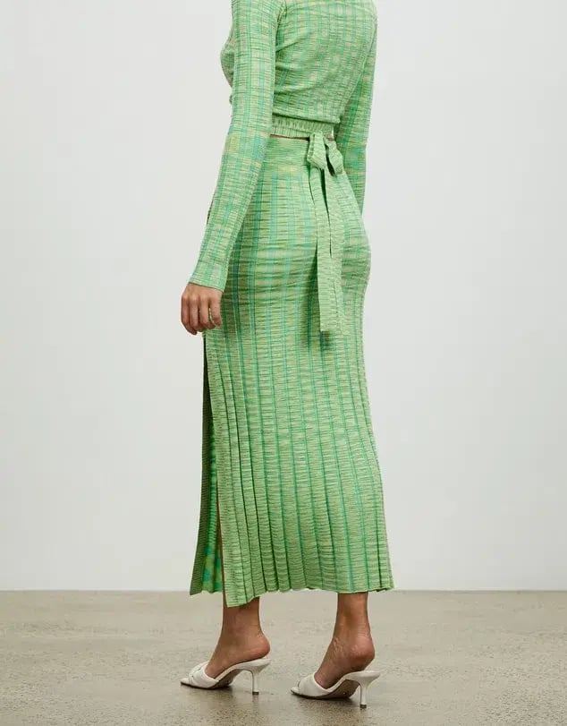 Lover Harriet Knit Top and Midi Skirt Set Print Size 8 photo 4