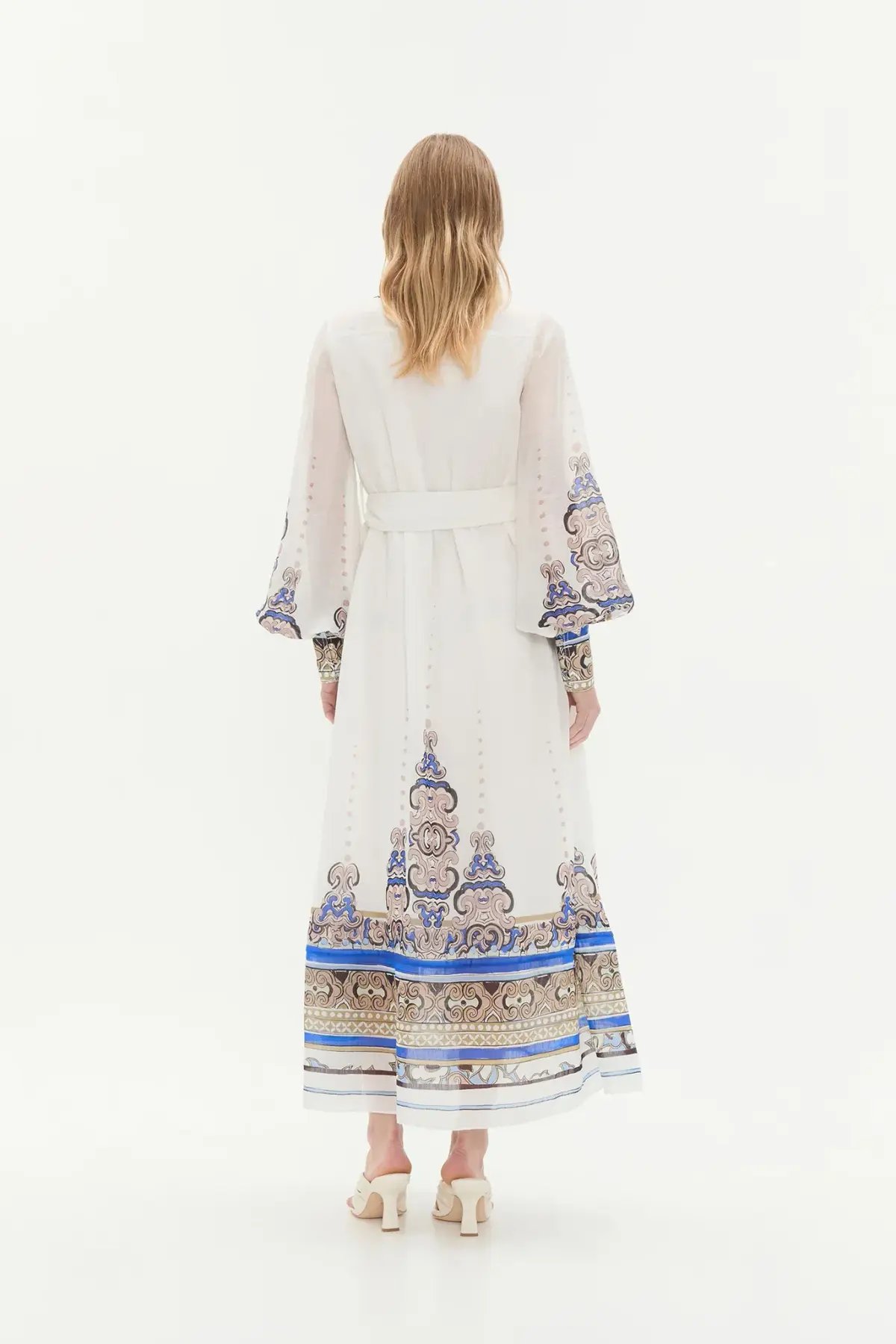 Aje Carta Maxi Dress Print Size AU 10 photo 2