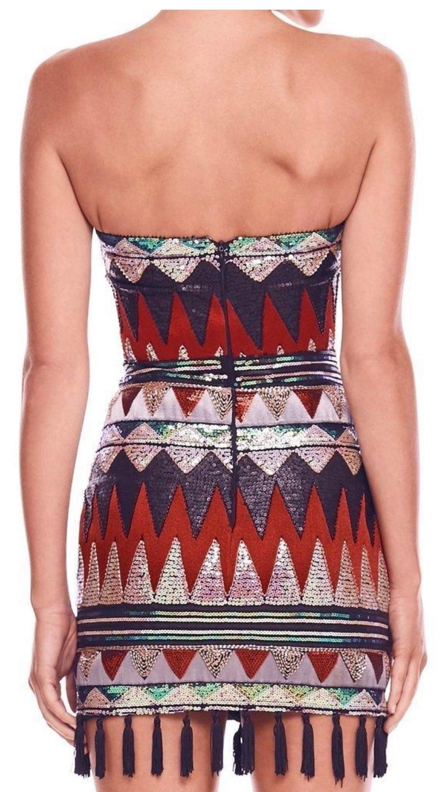 Eliya the Label Perplex Mini Dress Sequin Size XS / Au 6 photo 3