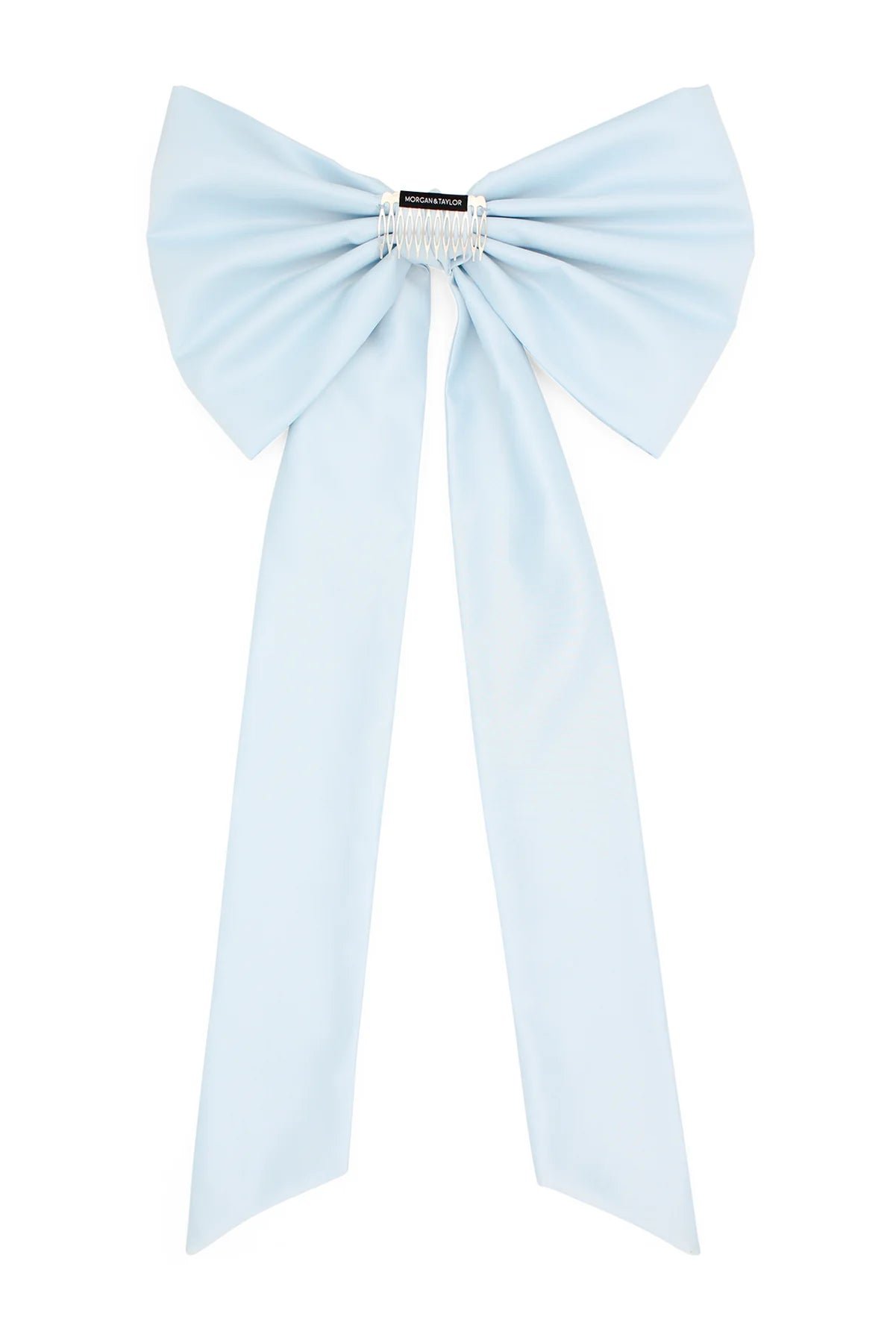 MORGAN & TAYLOR CARMEN OVERSIZED BOW - BLUE photo 4