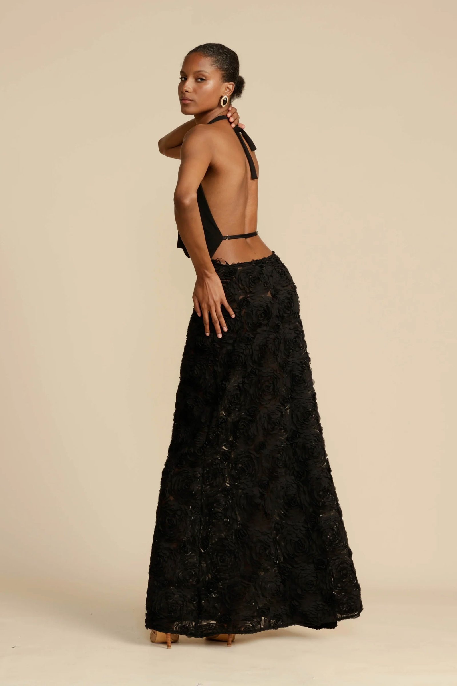 ARCINA ORI ADRIANA DRESS - BLACK photo 6
