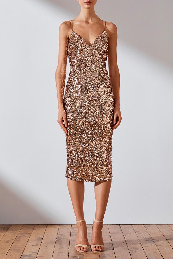 SHONA JOY FAYE COCKTAIL MIDI DRESS sz 10 photo 2