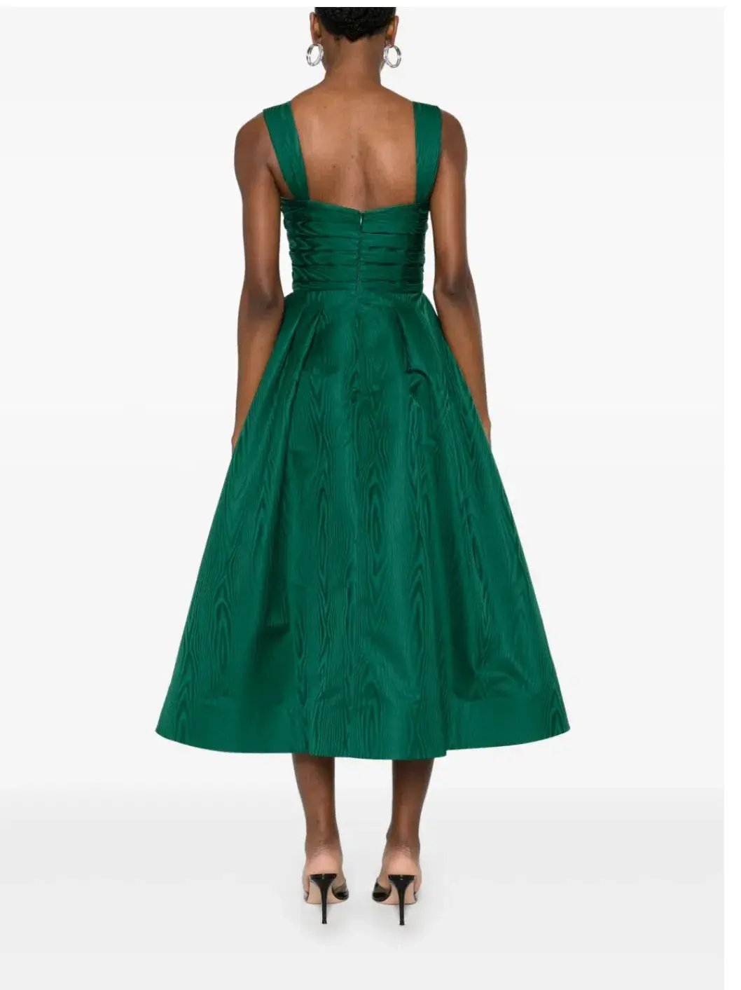 Rebecca Vallance Luiza Midi Dress Green Size 14 photo 3