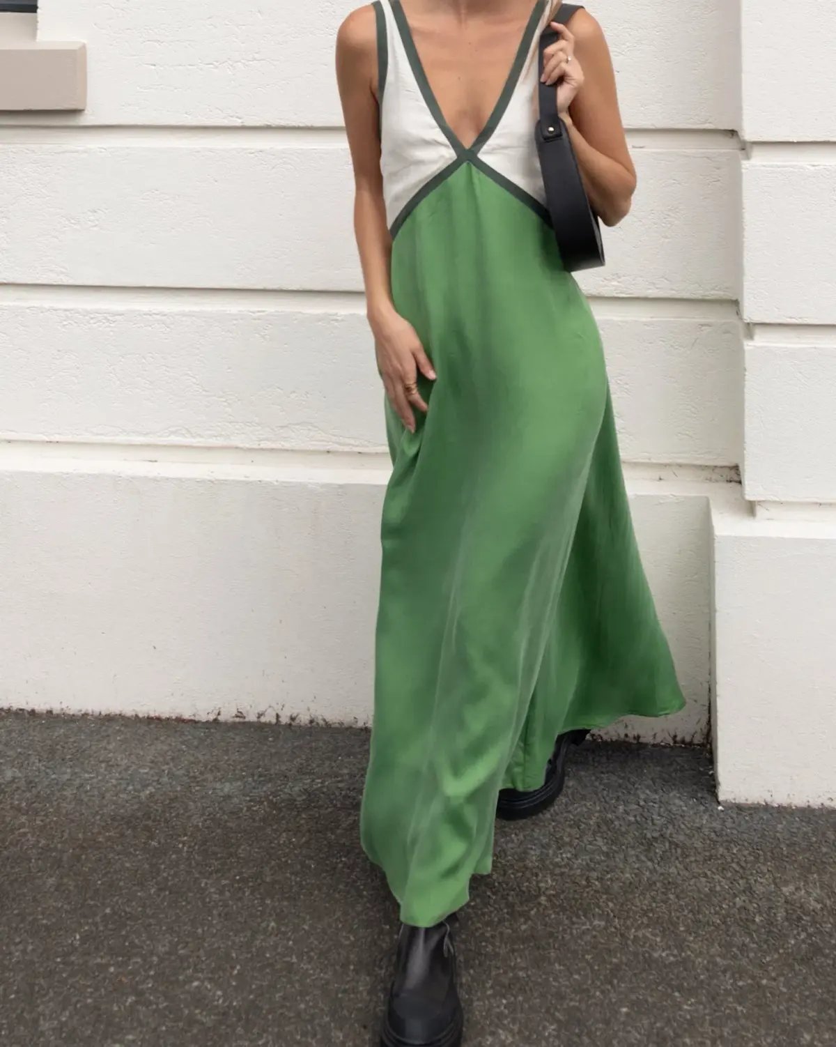Sanica The Namoi Maxi Dress Green Size S / AU 8 photo 5