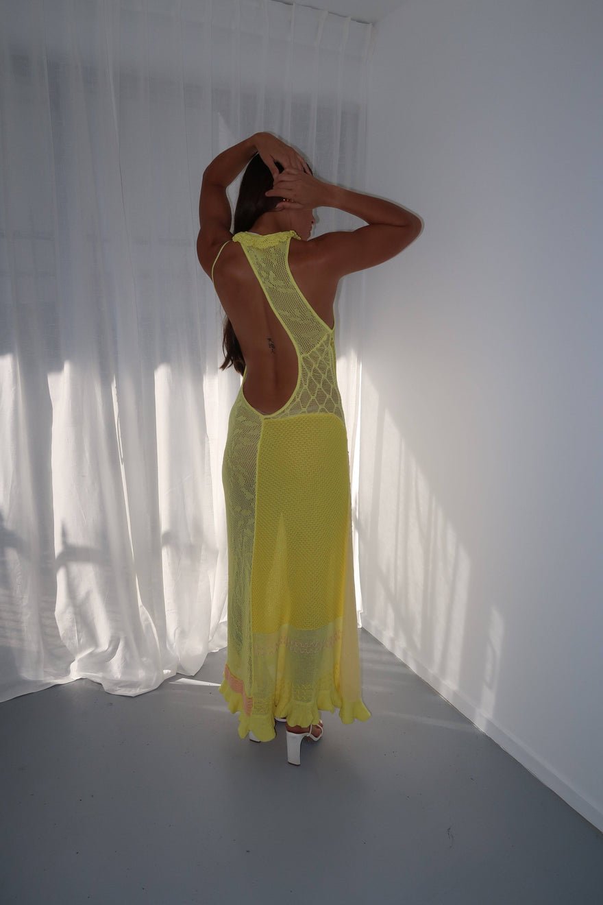 Roberta Einer Lily Dress in Sun (with slip) photo 2