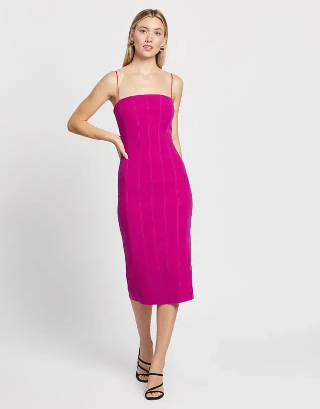 Misha Irisa Dress Pink Size 10/M photo 5