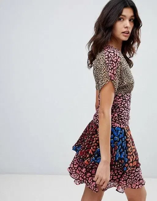 Karen Millen Leopard Tiered Dress photo 5