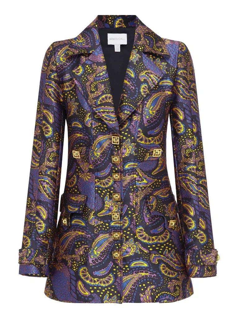 Alice McCall Midnight Hour Two-Piece Suit Paisley Print Size 6 photo 7