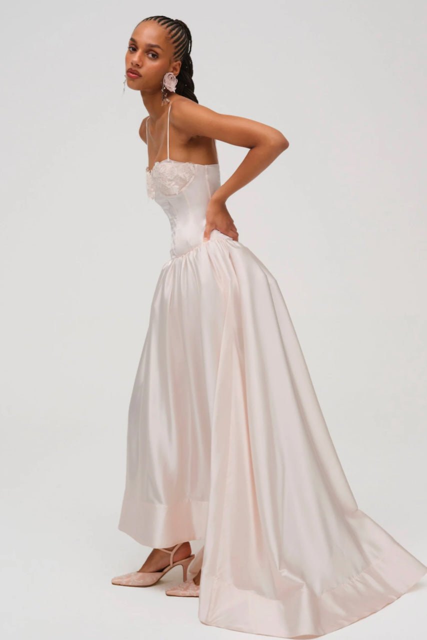 FOR LOVE & LEMONS NARA GOWN - PINK photo 3