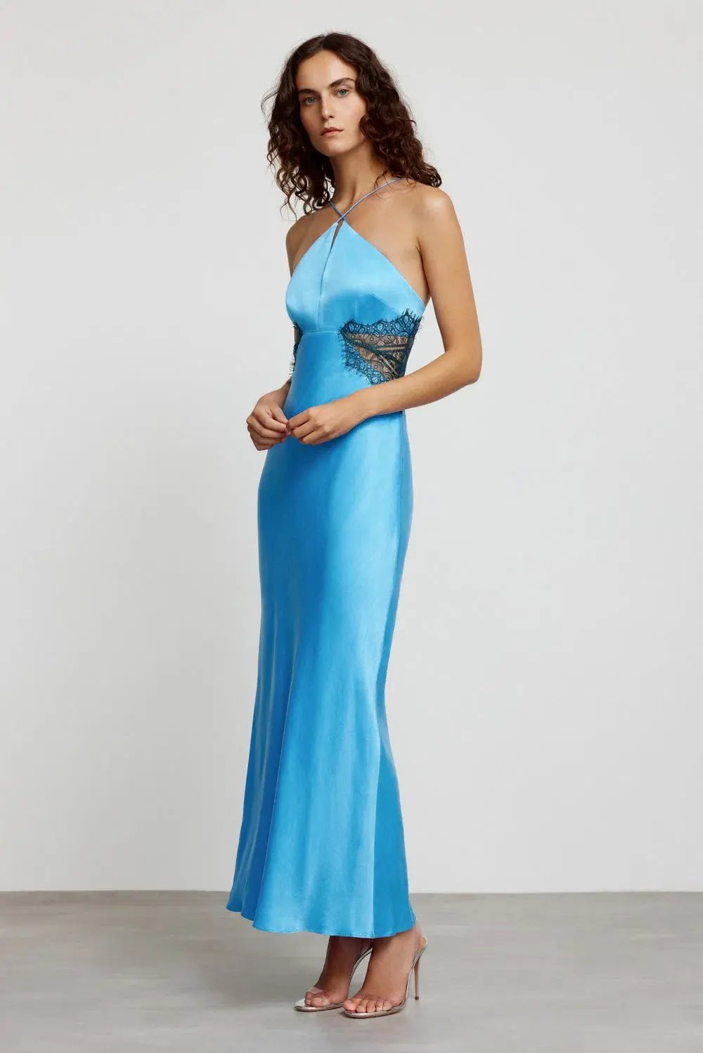 Significant Other Helaina Dress Blue Size 10 photo 2