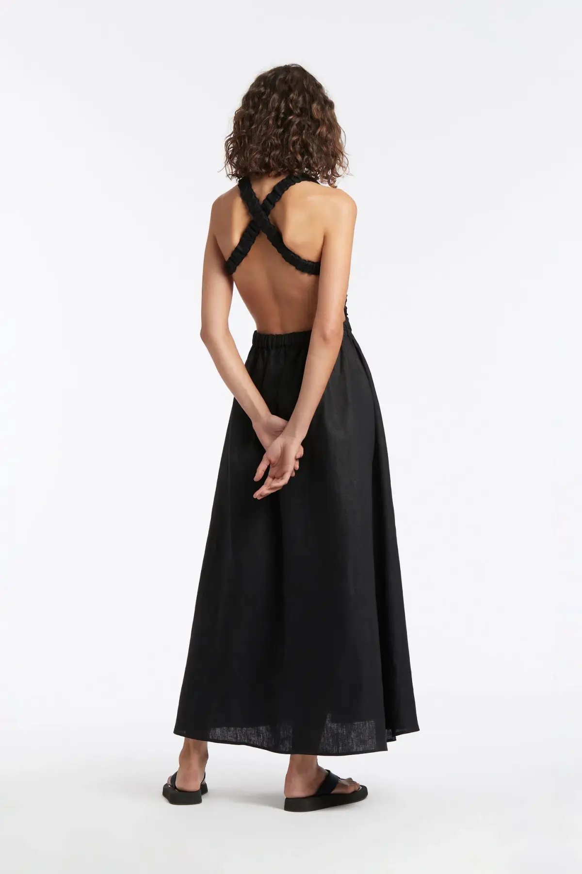 Sir the Label Alena Maxi Dress Black Size 0 / Au 6 photo 3