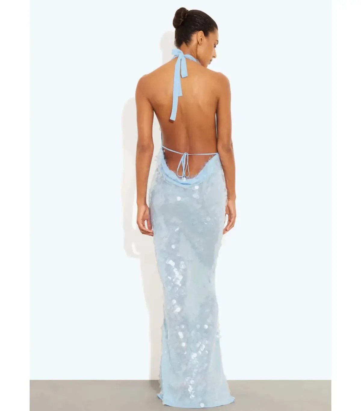 Rat & Boa Anais Maxi Dress in Cornflower Blue Size Medium / AU 10 photo 4
