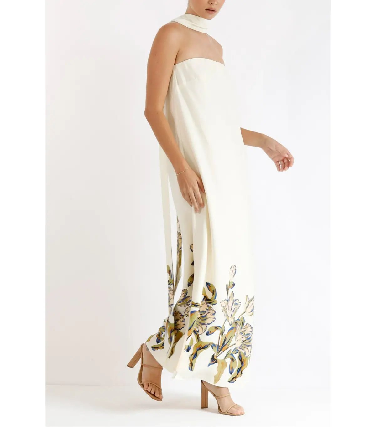Pasduchas Celeste Column Midi Dress Multi Size Small / AU 8 photo 4