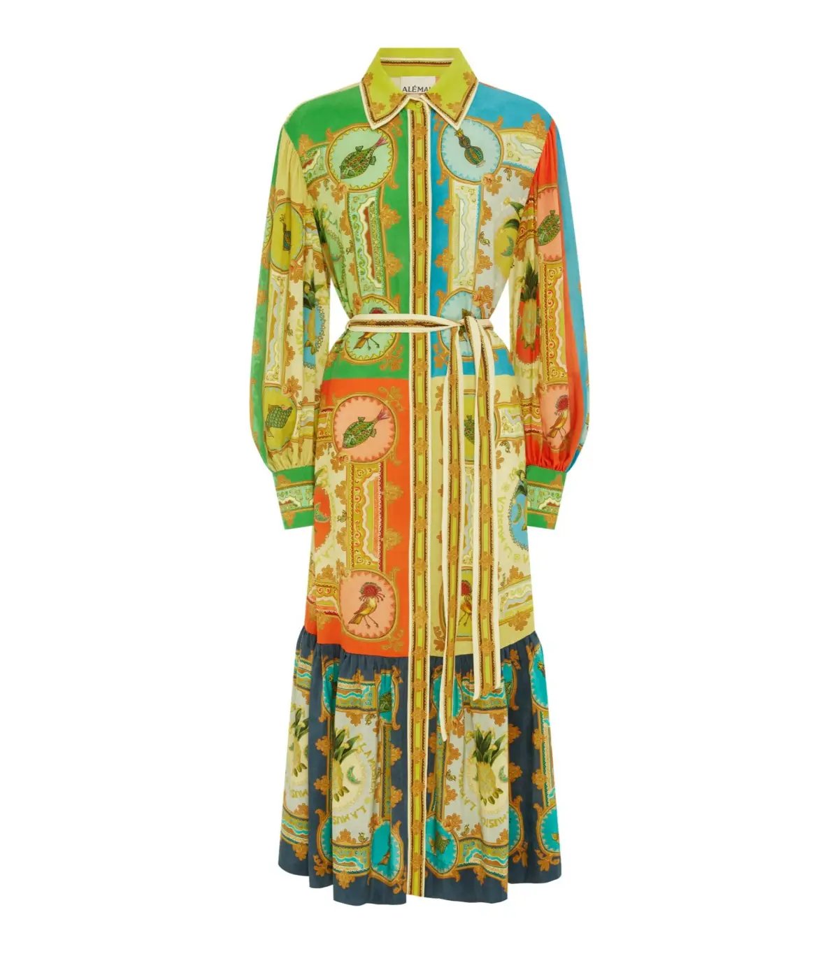 Alémais La Musica Shirtdress Multi Size 10 photo 5
