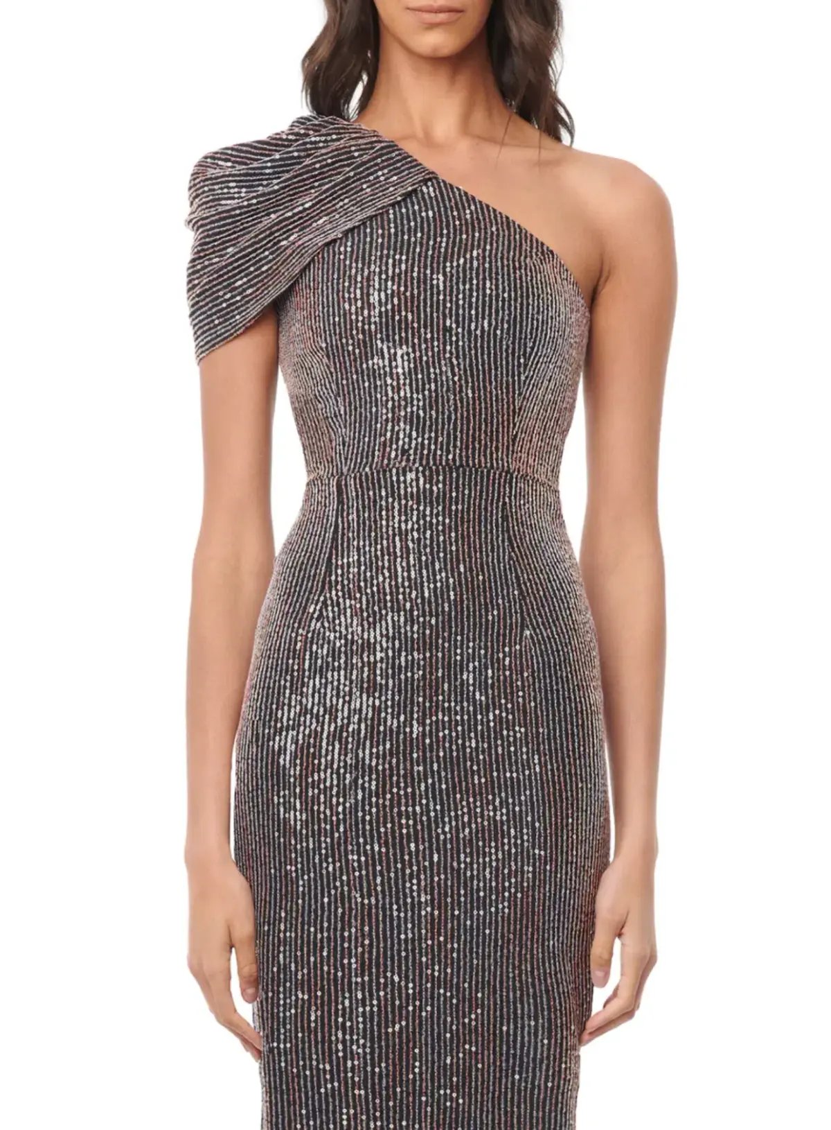 Eliya The Label Allegra Gown Sequin Size M photo 2