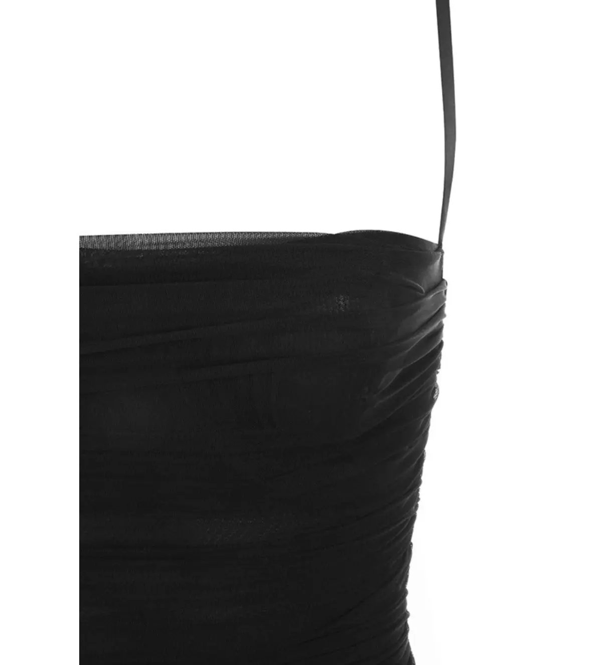 House of CB Fornarina Organza Mesh Maxi Dress Black Size AU 12 photo 5