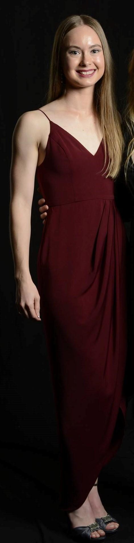Shona Joy Core Cocktail Dress- Burgundy photo 3