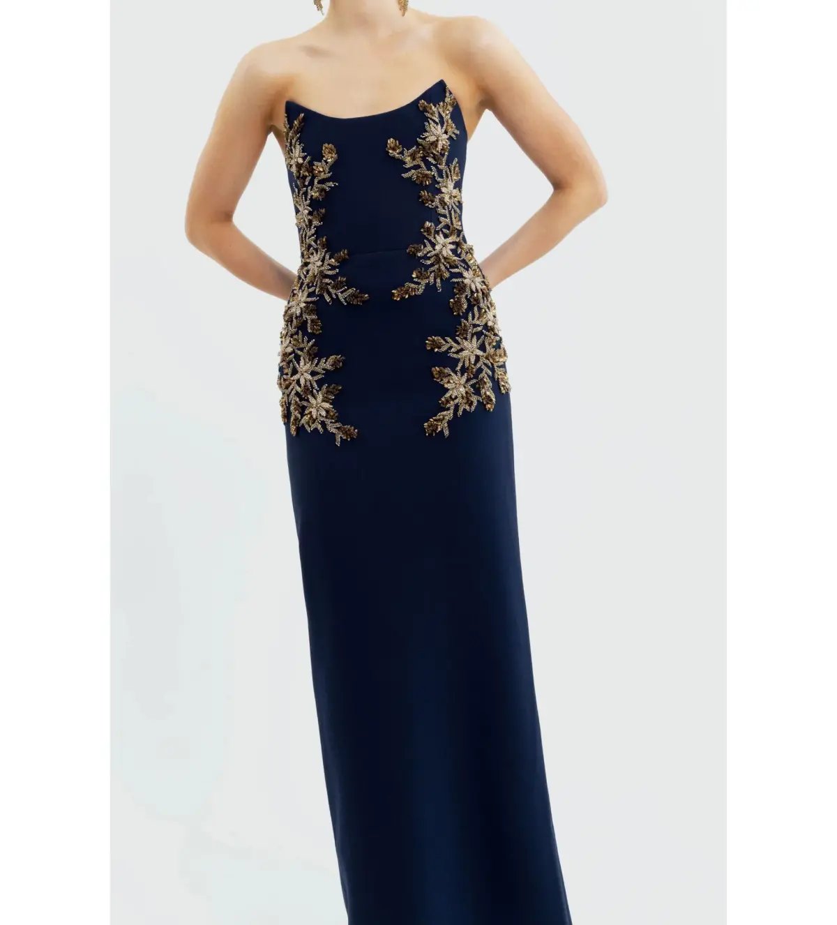 Rebecca Vallance Orla Gown Navy Size AU 6 photo 4