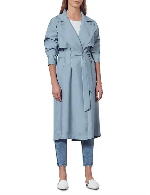 Viktoria & Woods Graduation Trench Coat Blue Size 0 / AU 6 photo 5
