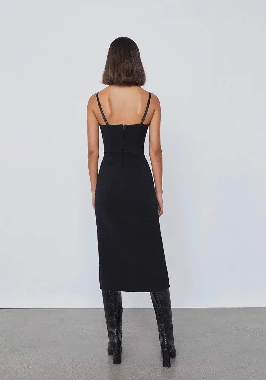 Viktoria & Woods Porter Dress Black Size 6 photo 3
