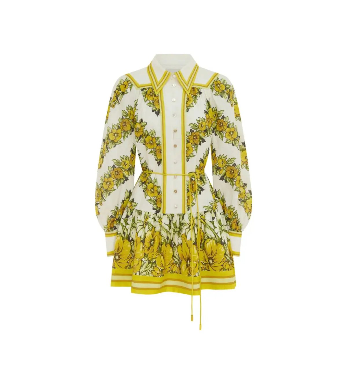 Alemais Gisela Mini Dress Floral Size AU 16 photo 4