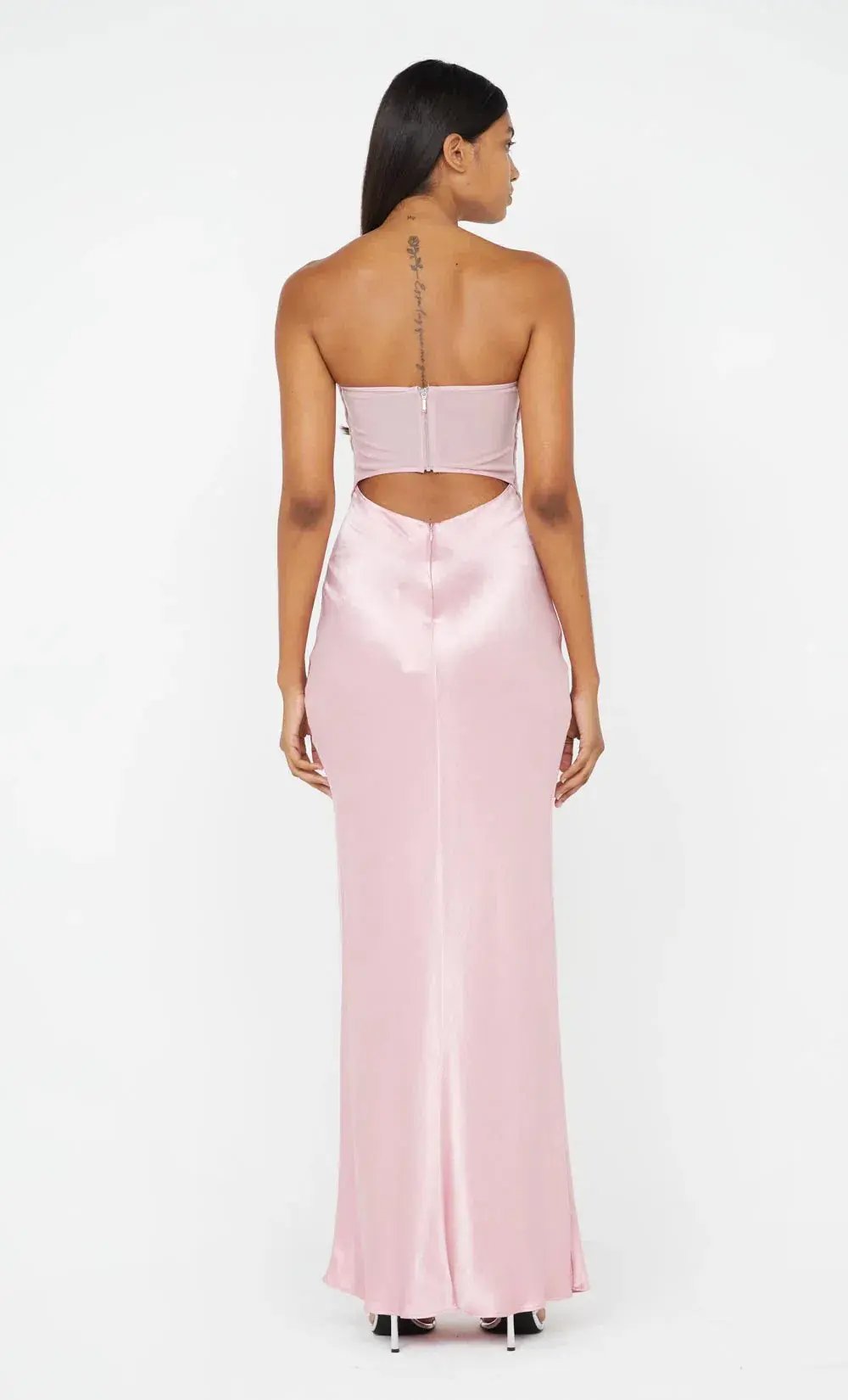 Bec & Bridge Halle Strapless Dress in Dusty Pink Size 6 photo 4