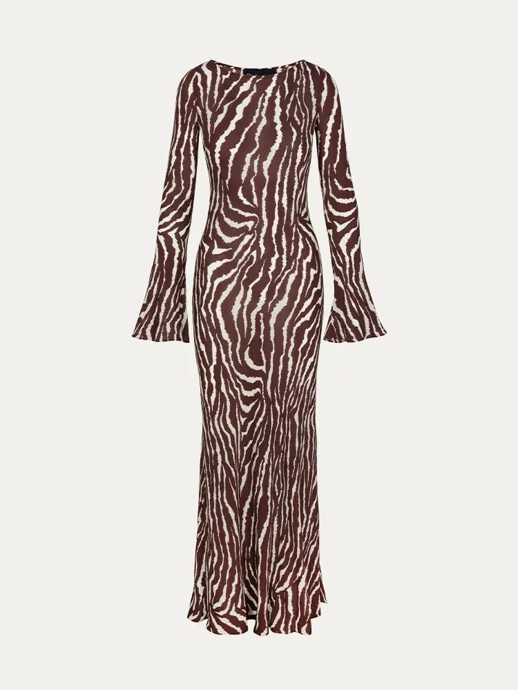 Realisation Par Gia Dress in Animal Print Size 10 photo 4