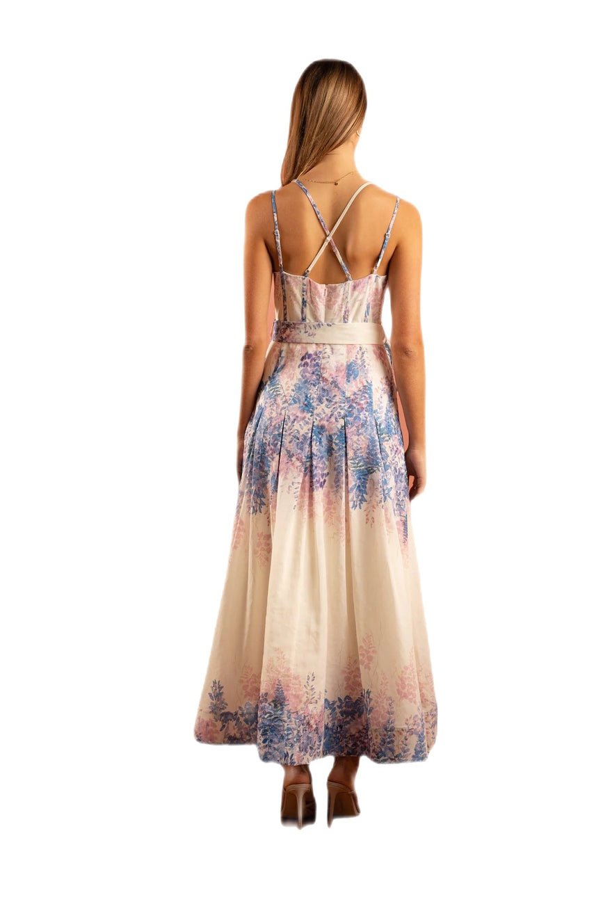 Saint Armont Lila Midi Dress - Wisteria Dream photo 3