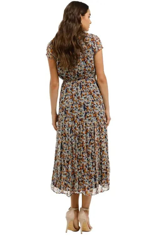 Stevie May Dixie Midi Dress Floral Size S / Au 8 photo 2