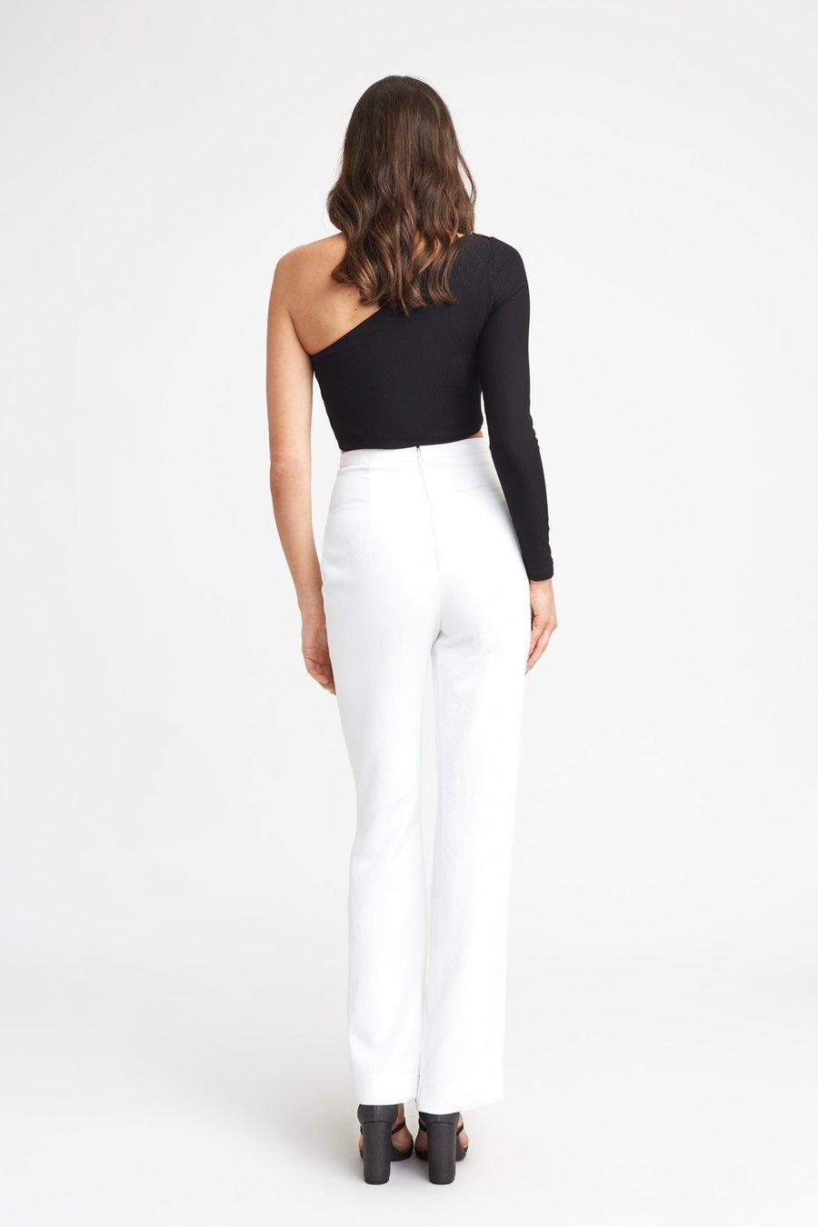 Kookai Dayna Pants White Size AU 10 photo 3