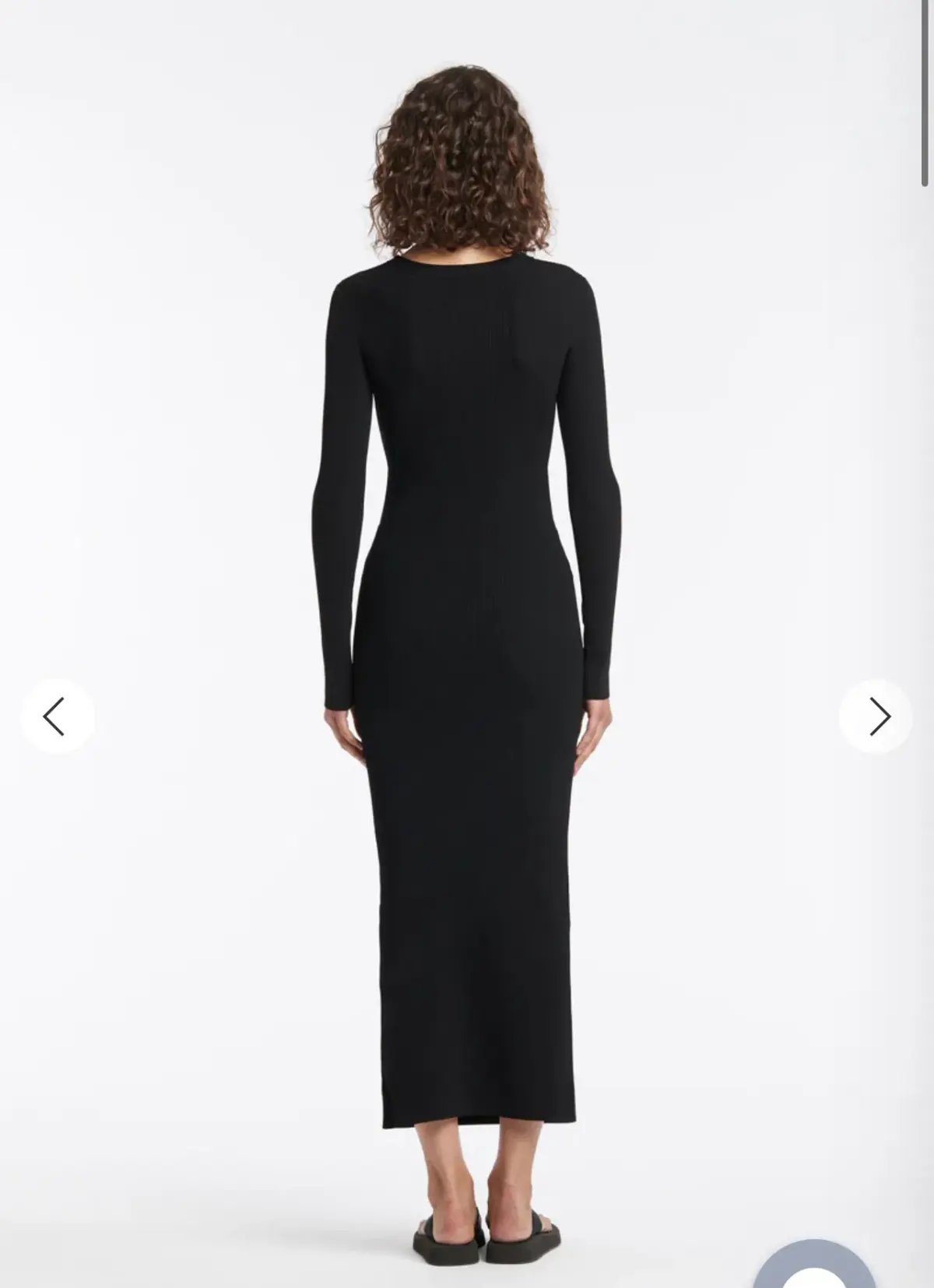 Sir the Label Celena Draped Dress Black Size 2 / AU 10 photo 4