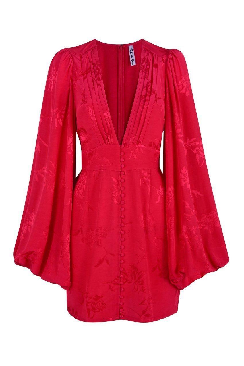 Rat & Boa Isabella Dress Red size 8 photo 5