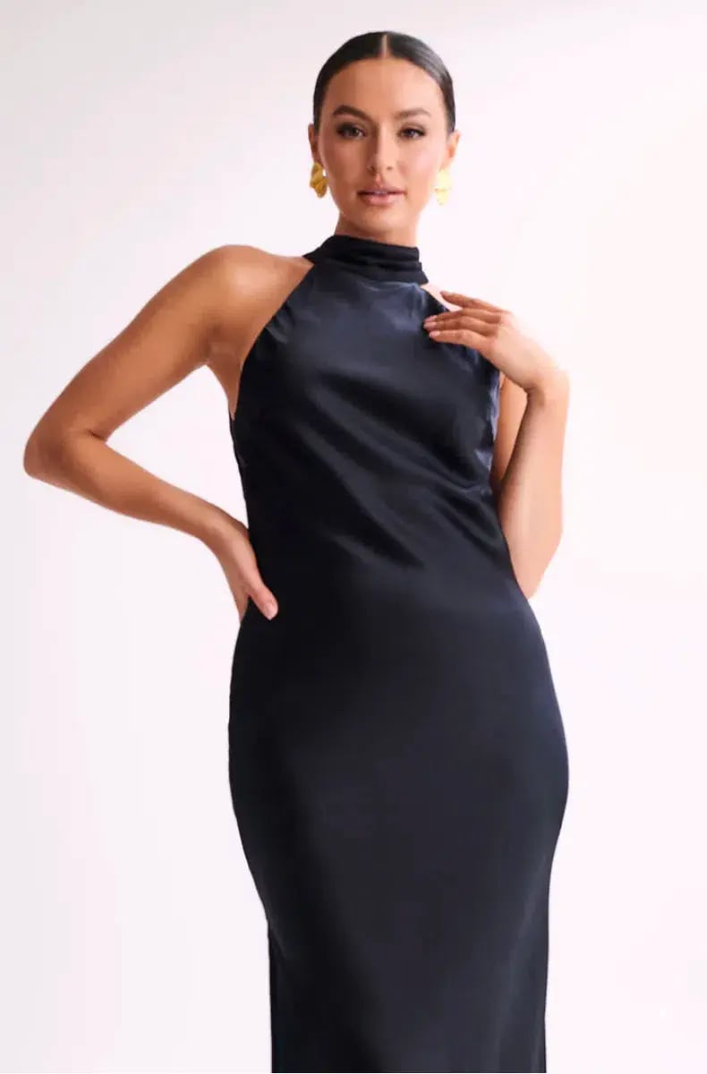 Meshki Claire Maxi Dress Black Size M / AU 10 photo 8