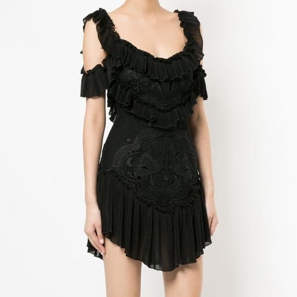 Alice McCall Love Birds Dress Black Size 8 photo 2