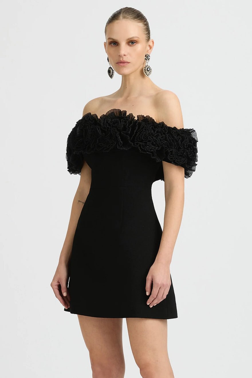 Sonya Nahla Mini Dress - Black photo 4