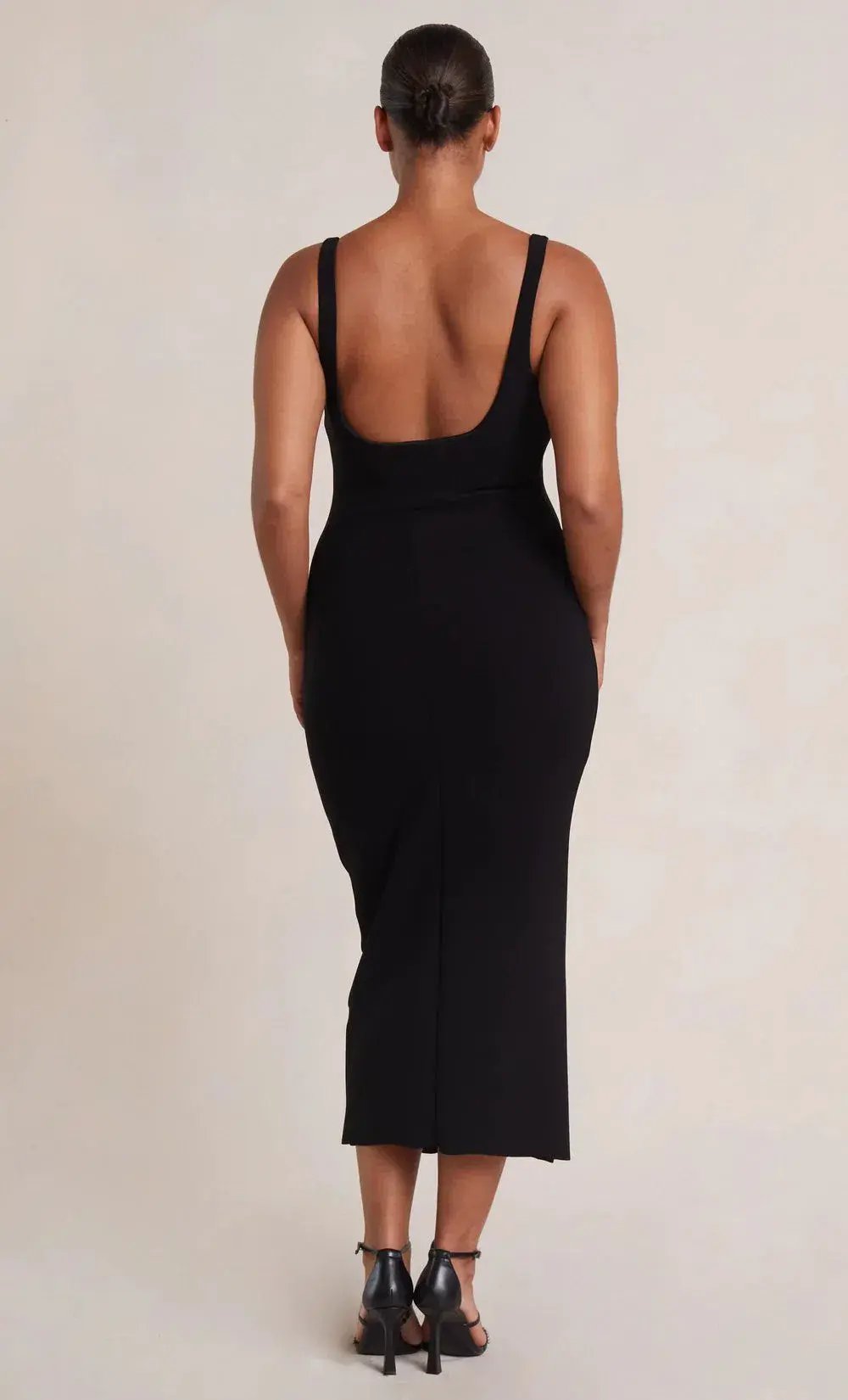 Bec & Bridge Be Mine Square Neck Dress Black Size 18 photo 2