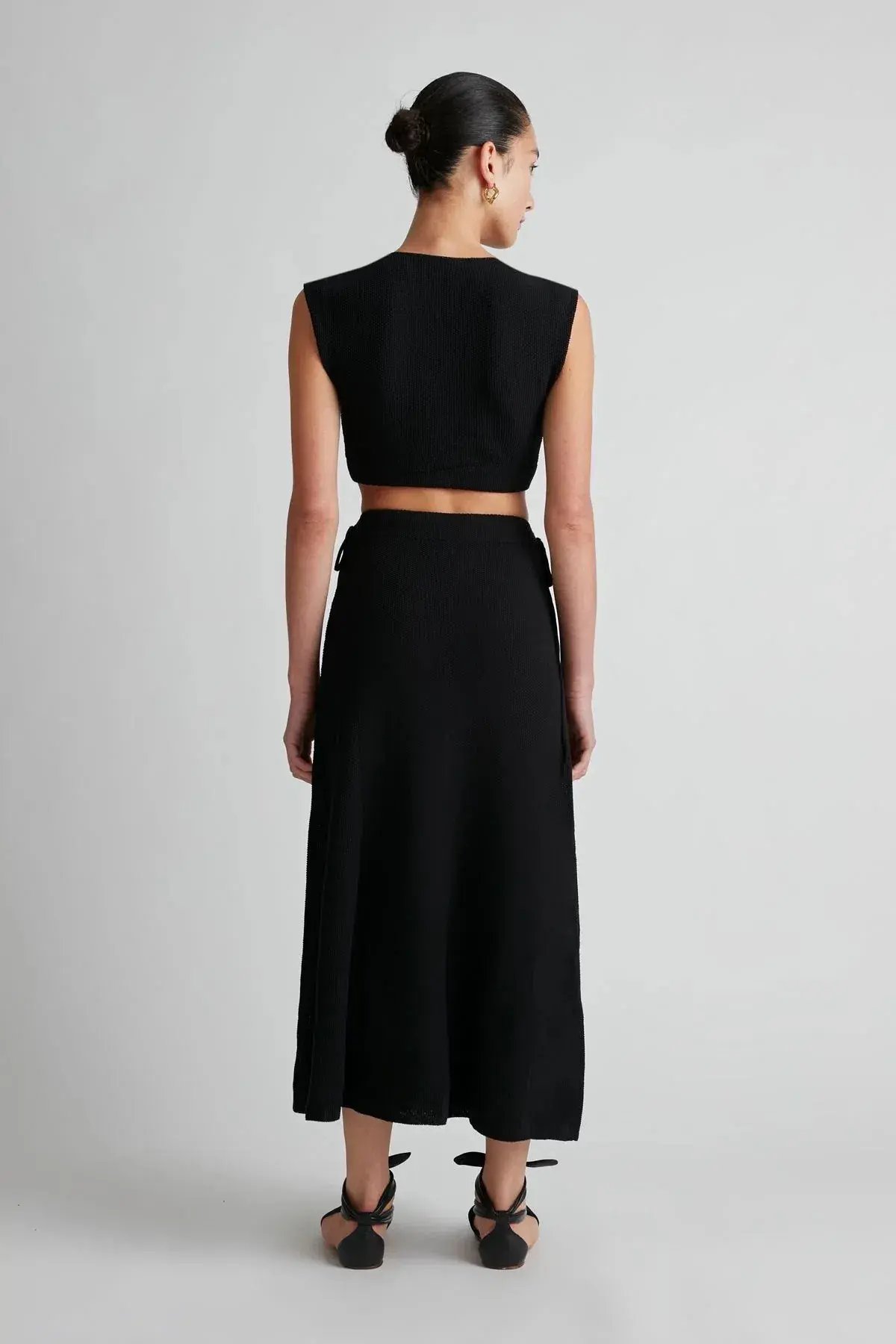 Camilla and Marc Castelli Knit Dress Black Size 6 photo 3
